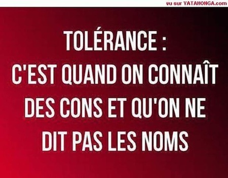 La peur n'évitera rien