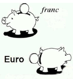 L&rsquo;Euro n&rsquo;est pas&nbsp;franc