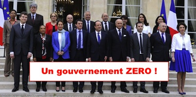 Un gouvernement ZÉRO…
