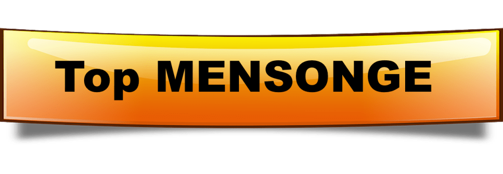 Top MENSONGE novembre&nbsp;2015