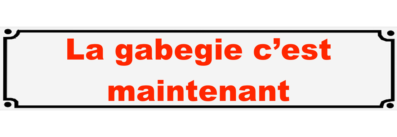 La gabegie c&rsquo;est maintenant …