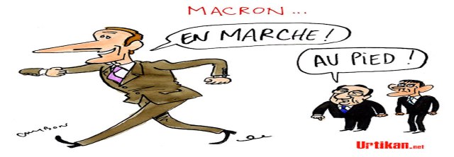 Macron par Cambon URTIKAN