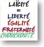 Au nom de la laïcité.. certains nous font suer !!