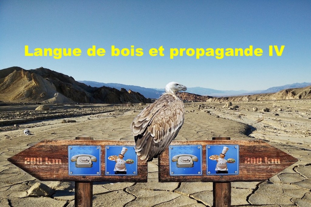 Langue de bois et propagande&nbsp;IV