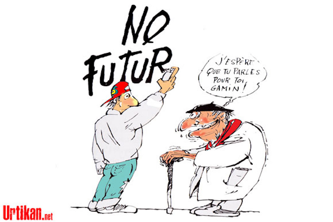 Macron et les « vieux ».