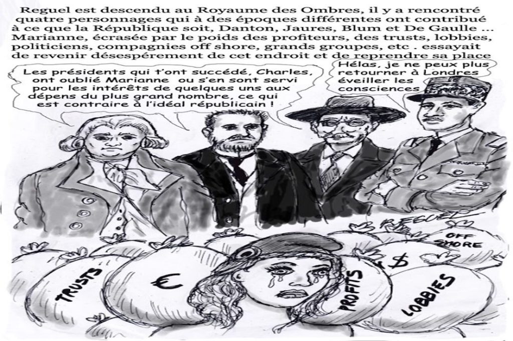 La France est devenue un champ de&nbsp;ruines.