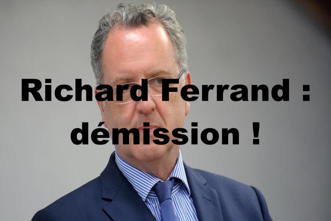 Richard Ferrand : démission !