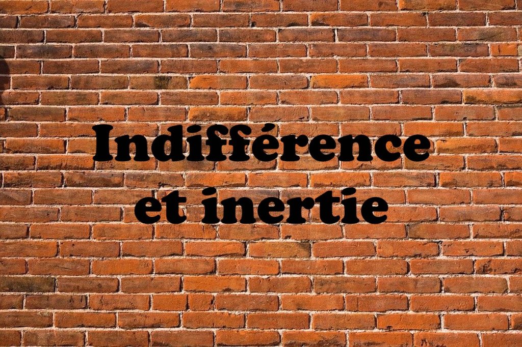 Indifférence et inertie