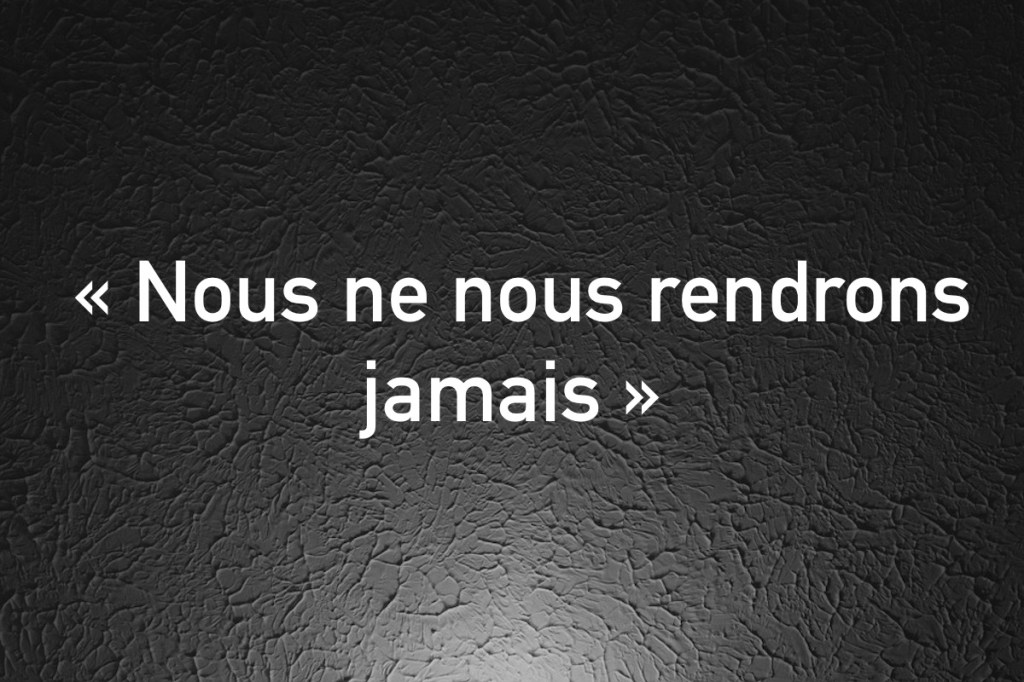 « We shall never surrender&nbsp;»*