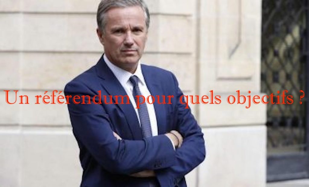 Un référendum pour quels objectifs&nbsp;?