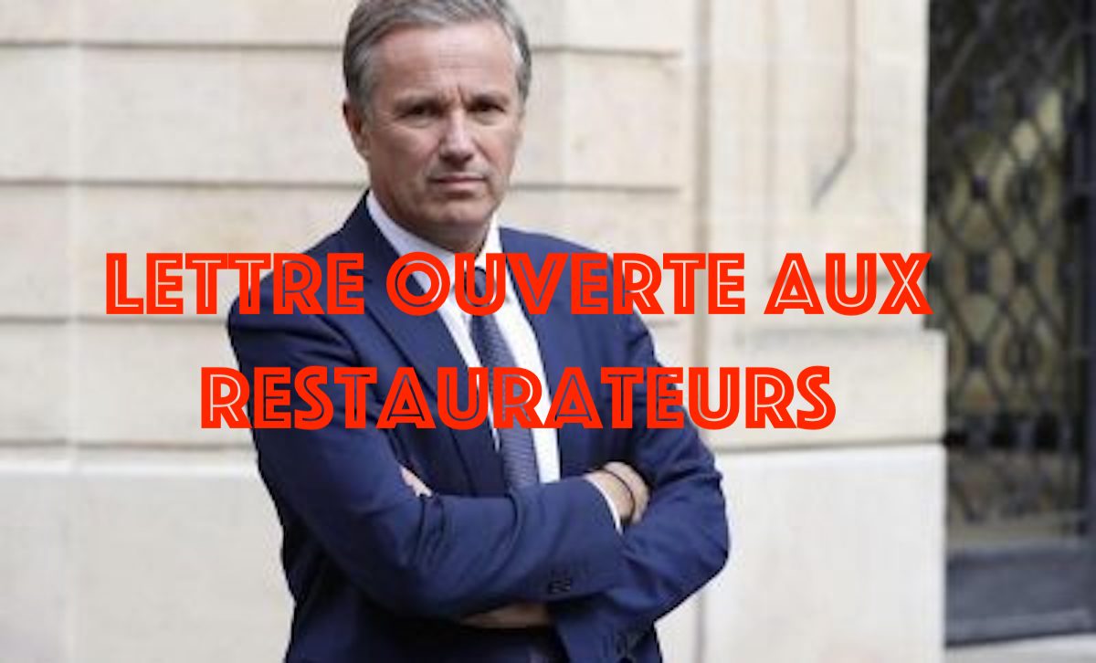 Lettre ouverte aux restaurateurs