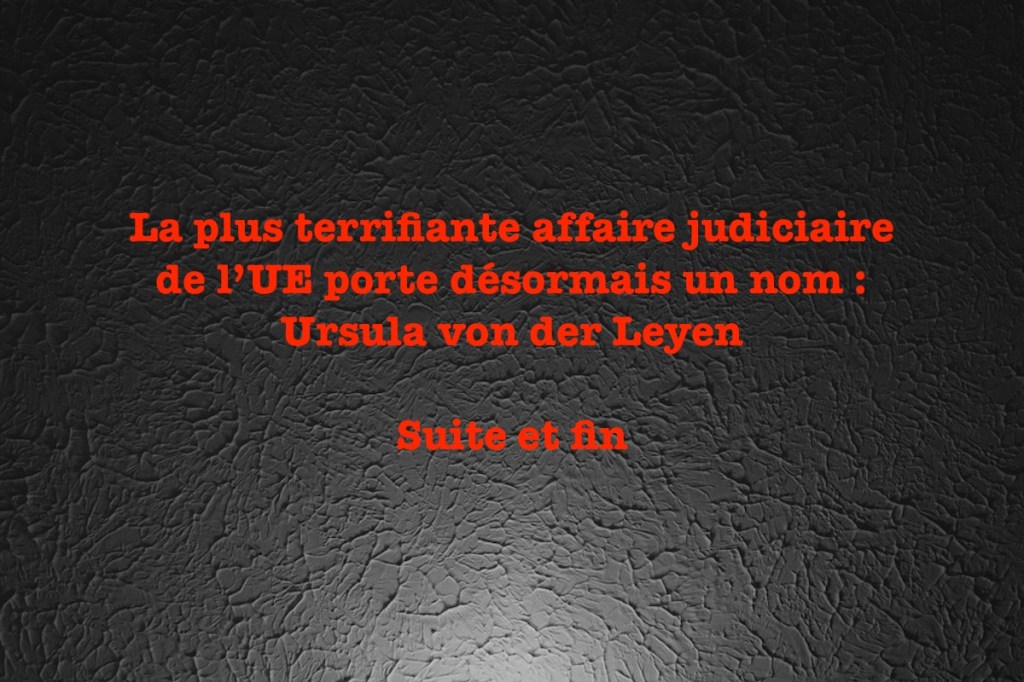 La reine Ursula déchue ? (Suite et&nbsp;fin)
