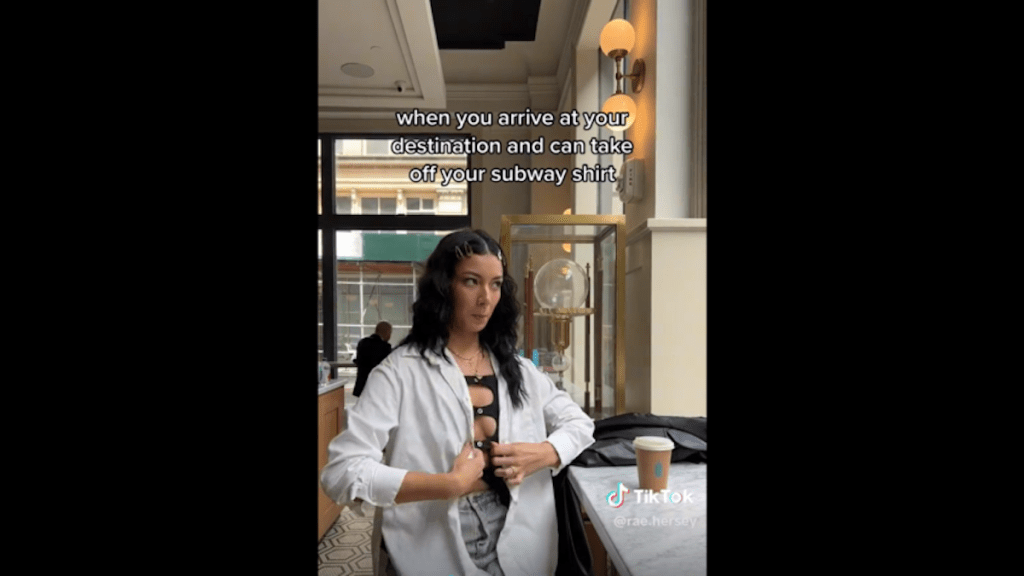 Le subway shirt… en 2023, on en est là&nbsp;!