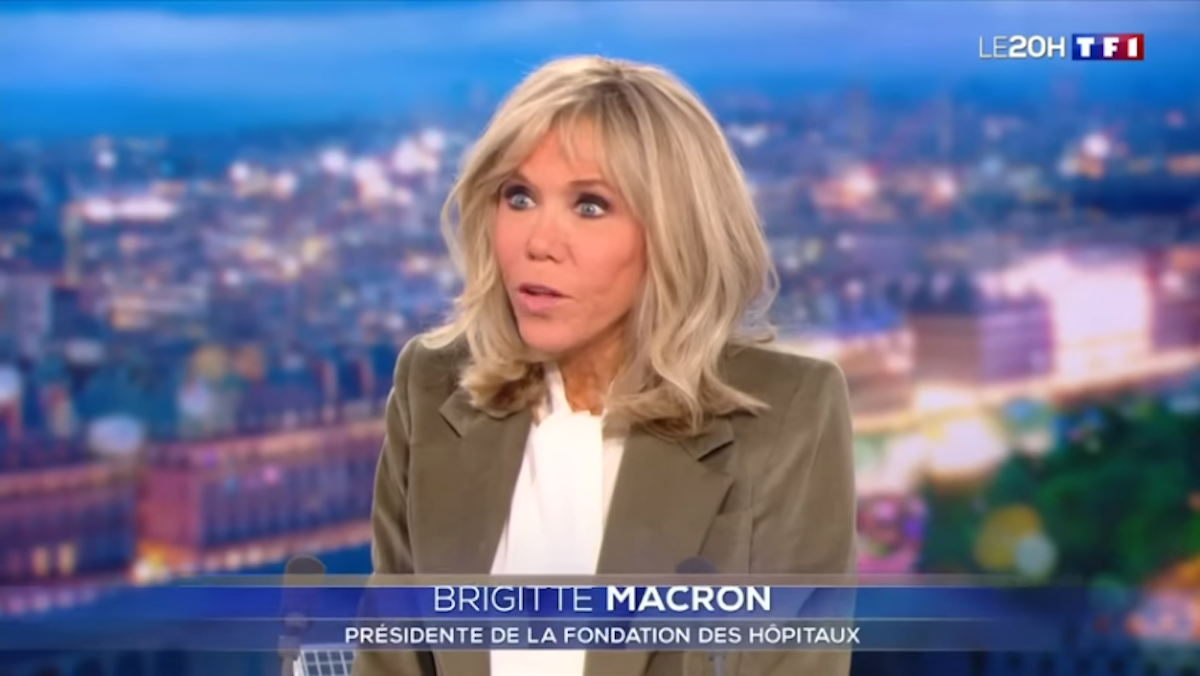 Brigitte Macron, fée Clochette de la République