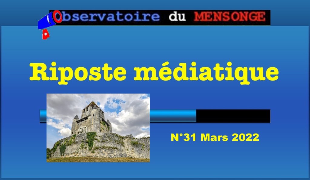 Riposte médiatique mars&nbsp;2022