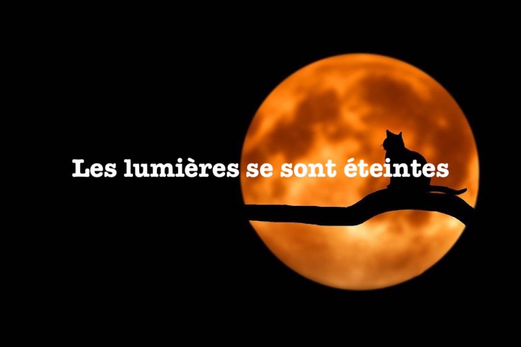 Les lumières se sont&nbsp;éteintes