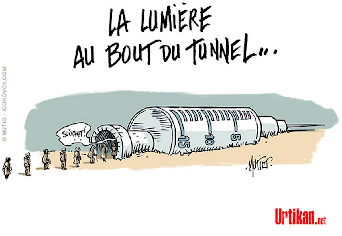 A la recherche d’électeurs.