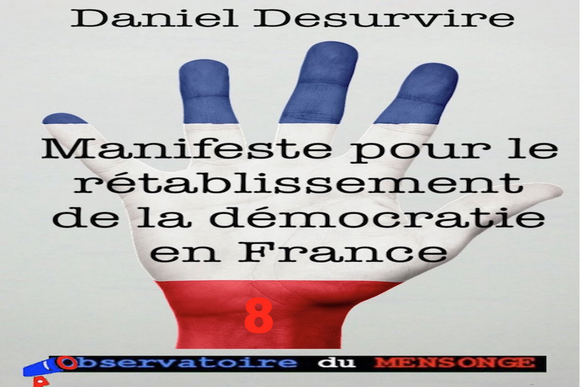 Manifeste pour le rétablissement de la démocratie en France – 8 –
