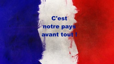 C&rsquo;est notre pays avant tout&nbsp;!