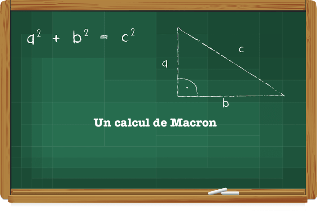 Un calcul de&nbsp;Macron