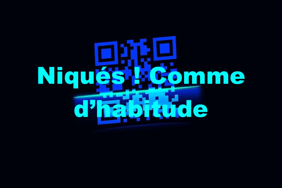 Niqués ! Comme d&rsquo;habitude