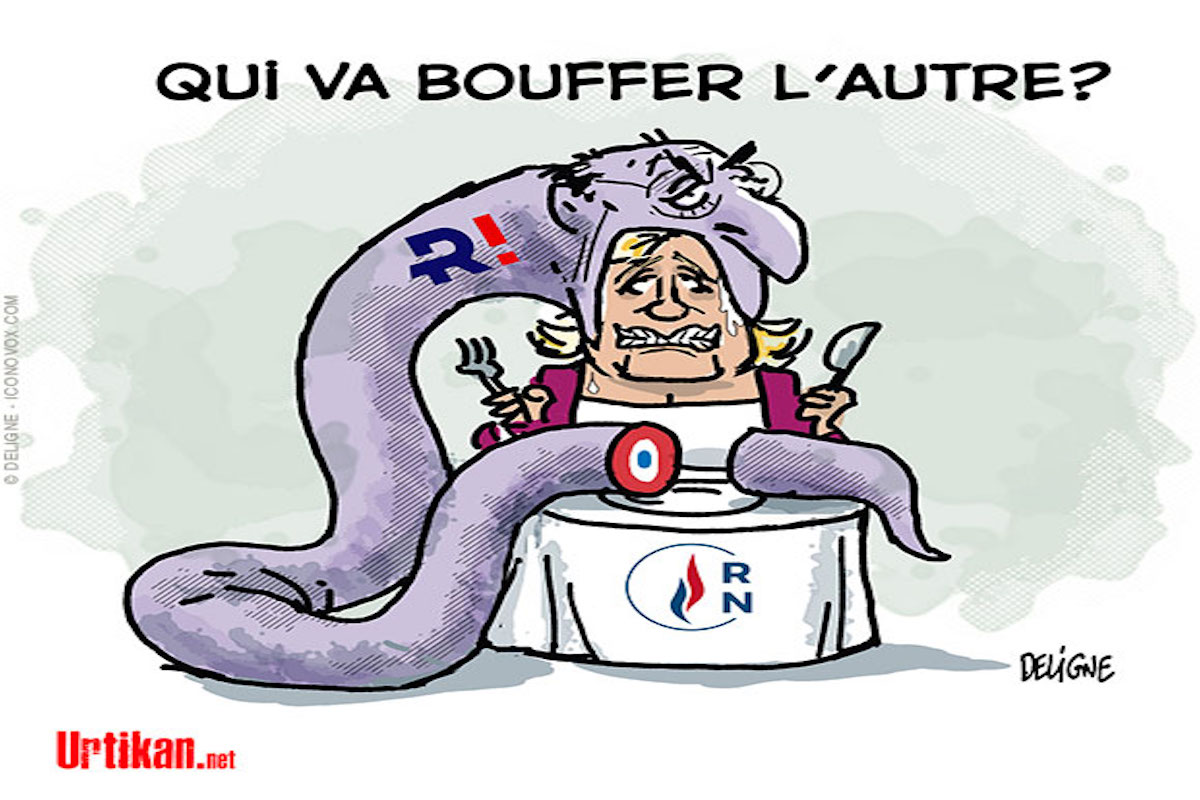 LE PEN VS ZEMMOUR et un seul gagnant : Macron !