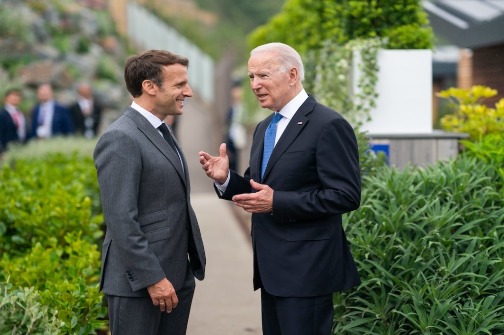 Joe Biden et Emmanuel Macron, même&nbsp;combat…