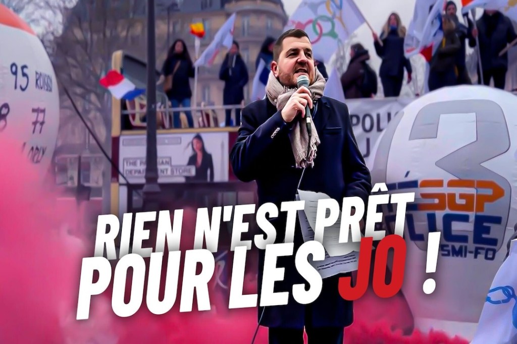 Les « policiers en colère » alertent : rien n’est prêt pour les JO&nbsp;!