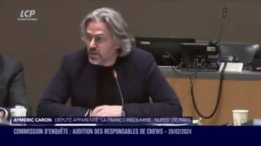 CNews devant la commission d’enquête de&nbsp;l’Assemblée