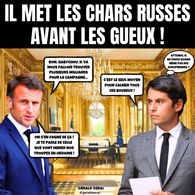 La France est présidée par un fou !