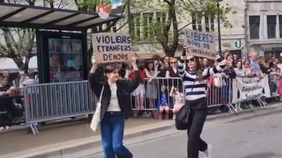 Interpellation d’une militante de Némésis