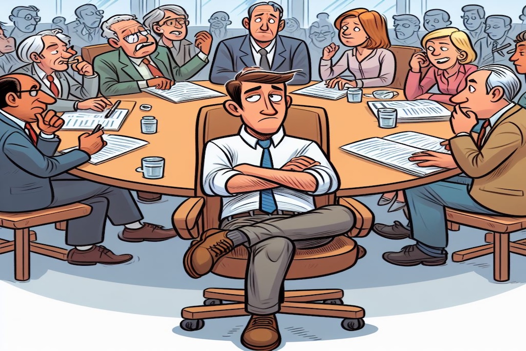 SA TECHNIQUE POUR ÉVITER LE DÉBAT…