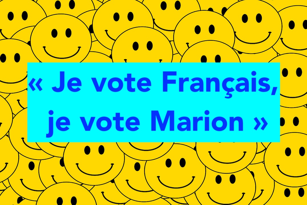 Un slogan pour Marion