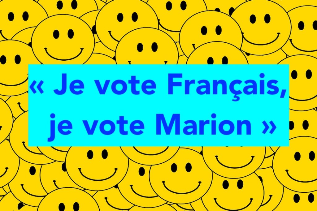 Un slogan pour&nbsp;Marion