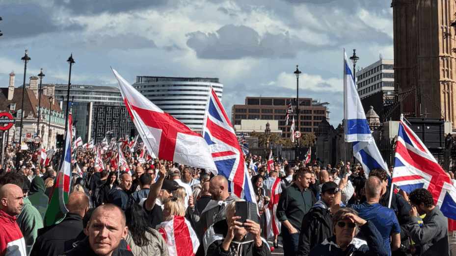 Gigantesque marche de Tommy Robinson à&nbsp;Londres