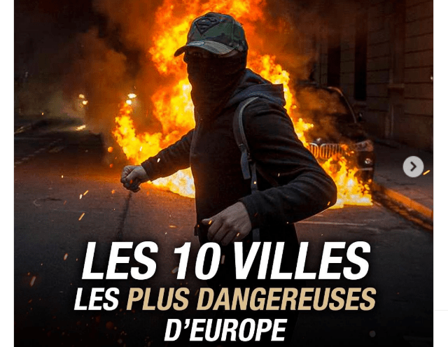 Les 10 villes les plus dangereuses&nbsp;d&rsquo;Europe