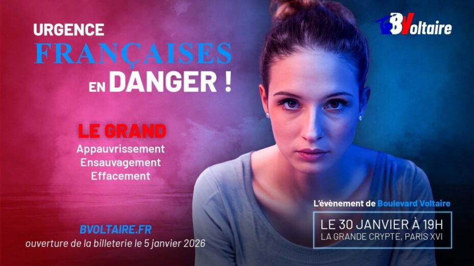 Le 30 janvier à Paris : parce que les Françaises sont en danger